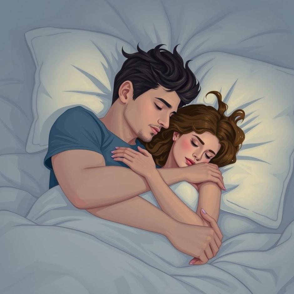 Dream : Sleeping while hugging your loved one in a dream