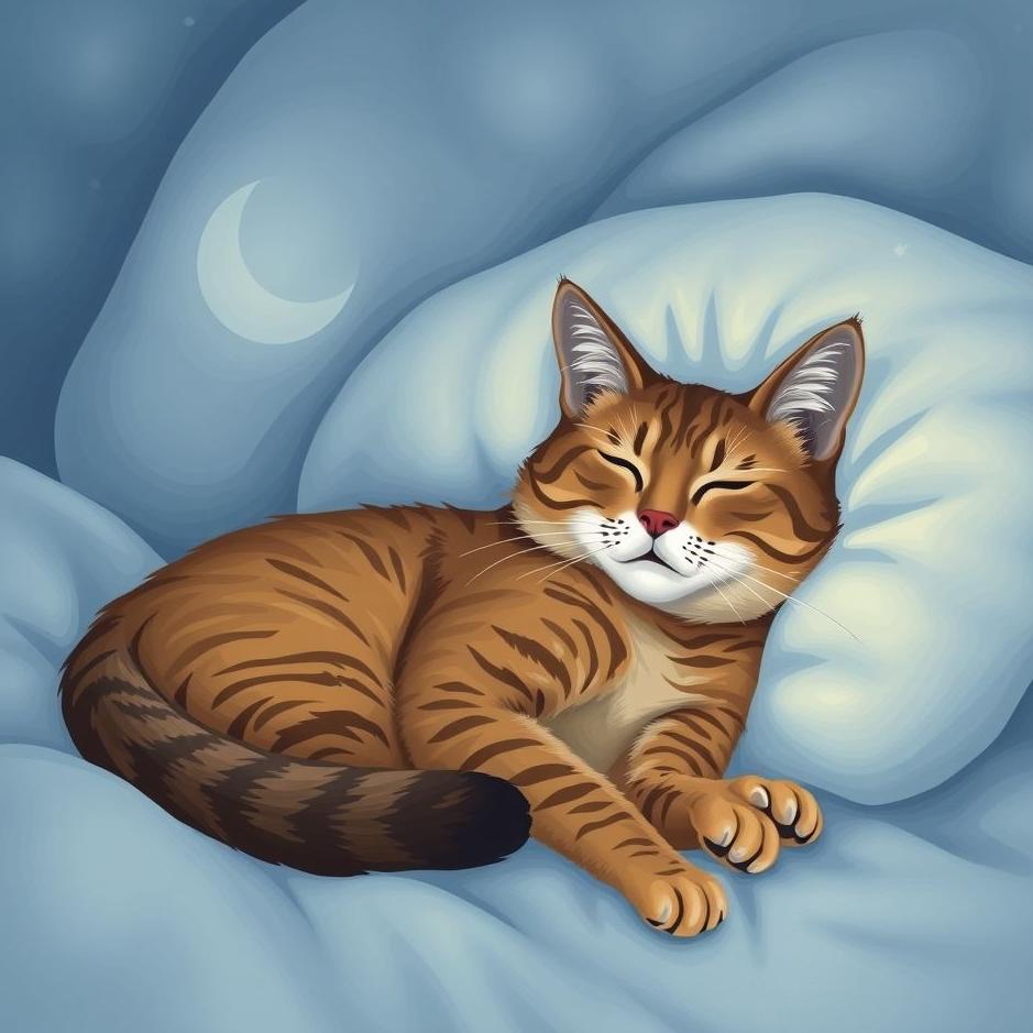 Dream : Sleeping with a cat in your dream