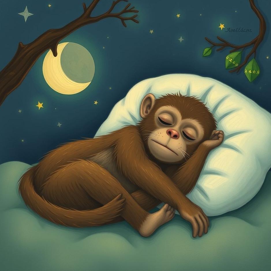 Dream : Sleeping with a monkey in a dream