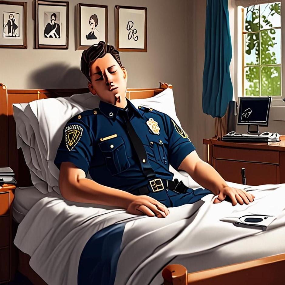 Dream : Sleeping with a police officer in a dream