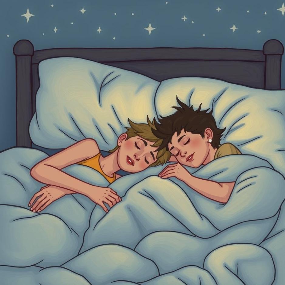 Dream : Sleeping with friends in the dream