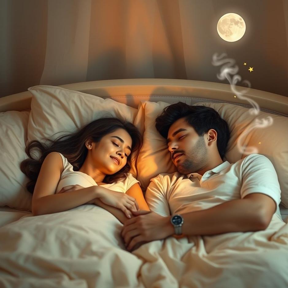 Dream : Sleeping with husband in a dream