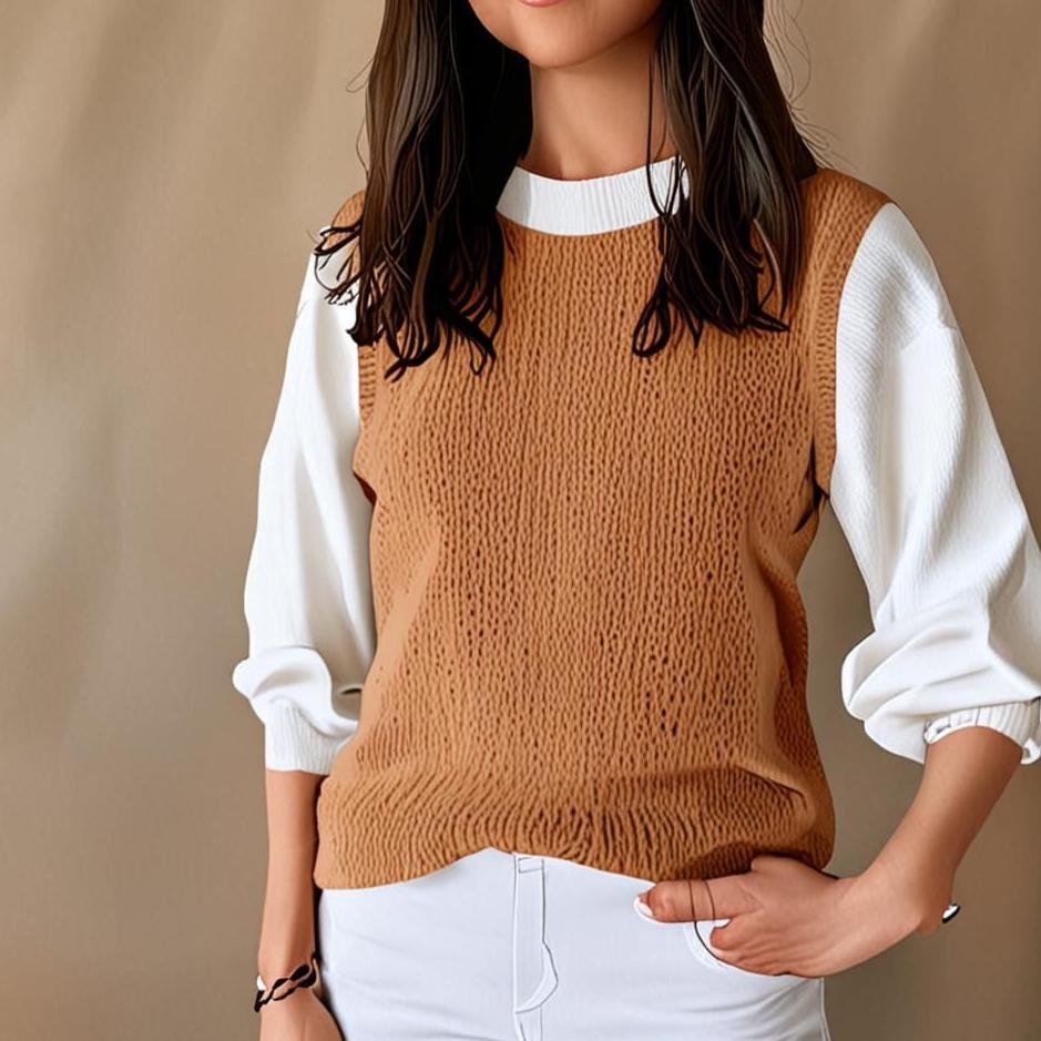 Dream : Sleeveless sweater in a dream