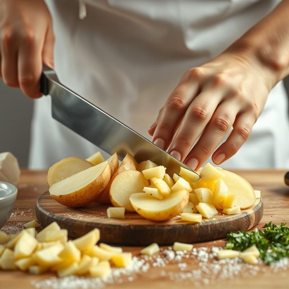 Dream : Slicing potatoes in a dream