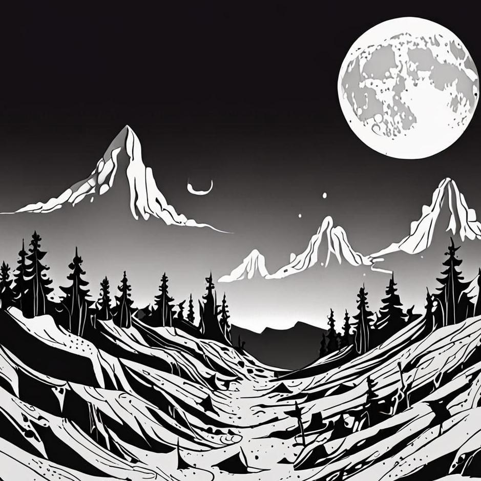 Dream : Slicing the moon in the dream