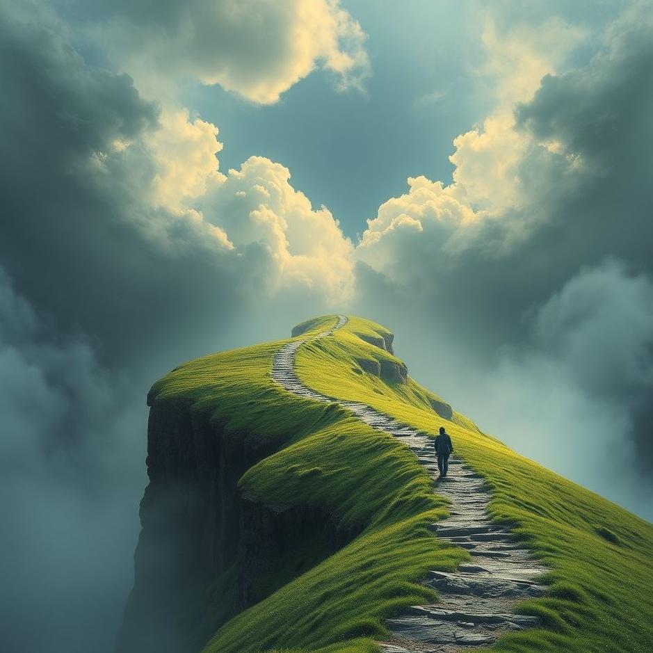 Dream : Slippery slope in a dream