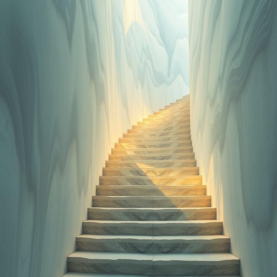 Dream : Slippery staircase in a dream