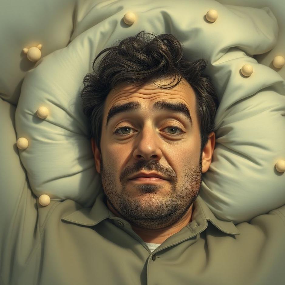 Dream : Sloppy man in a dream