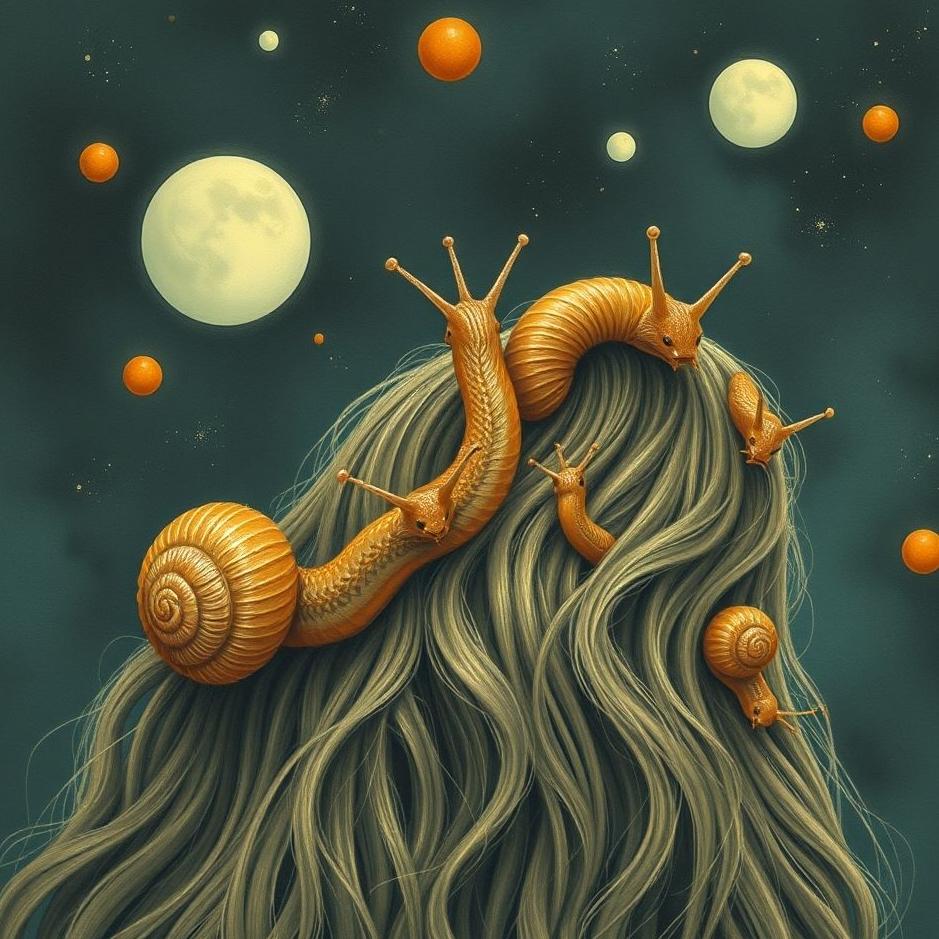 Dream : Slugs in your hair in a dream