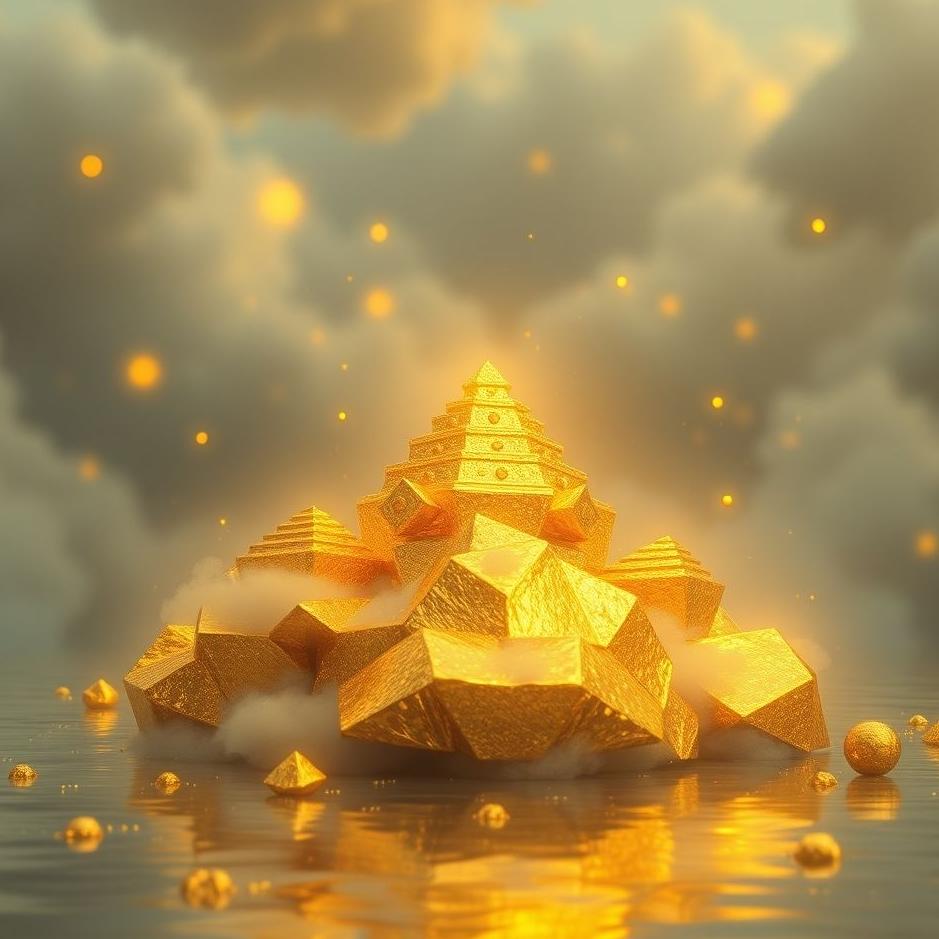 Dream : Small and large gold in a dream