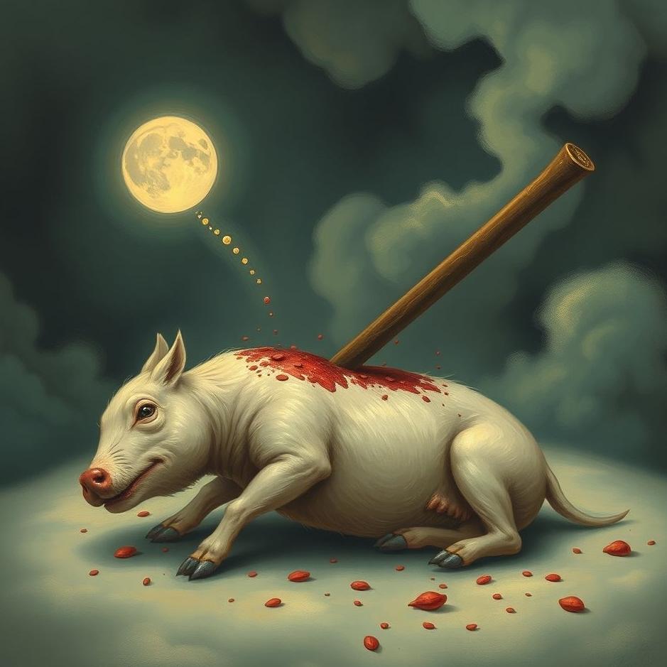 Dream : Small animal being slaughtered in a dream