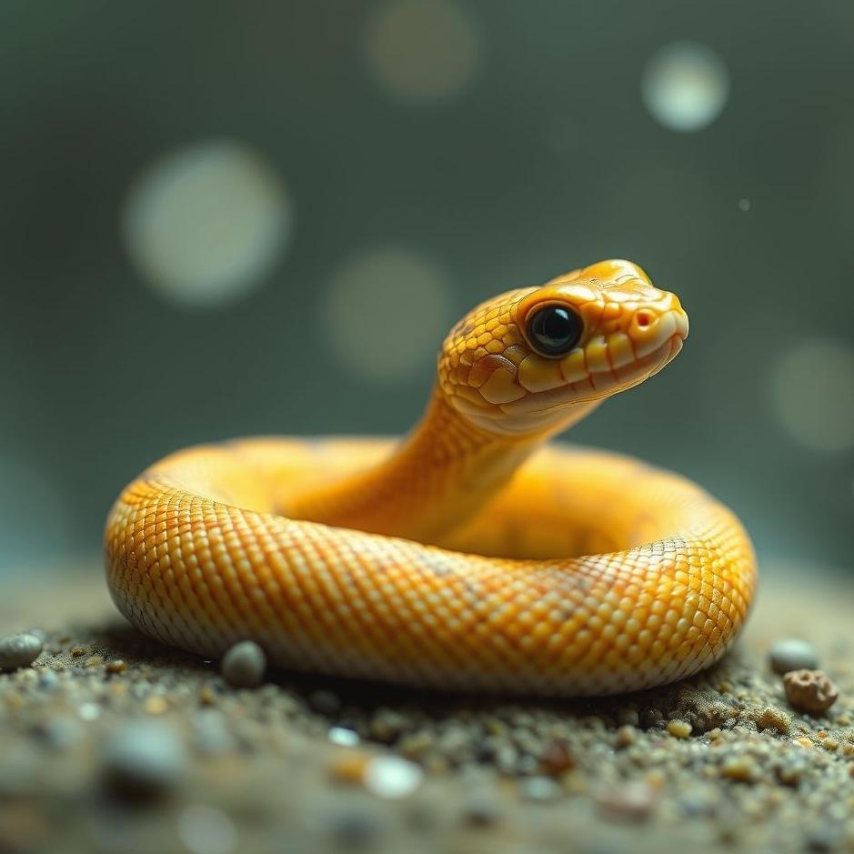 Dream : Small baby snake in a dream