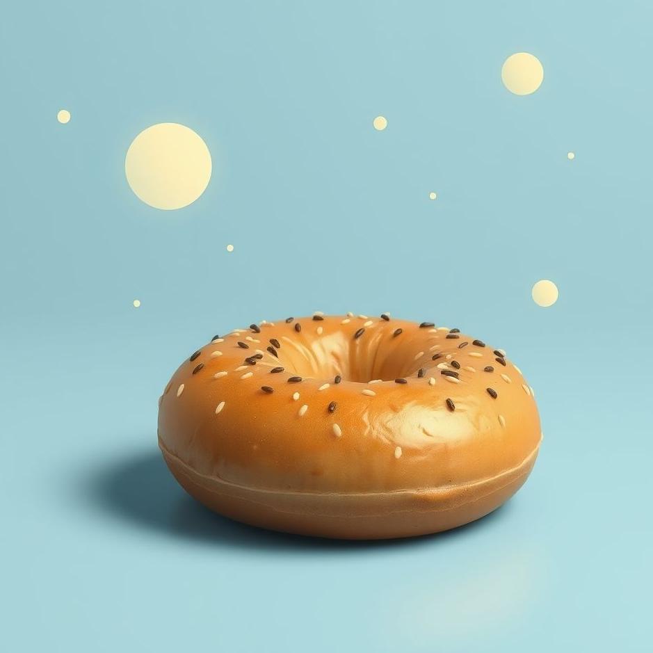 Dream : Small bagel in a dream