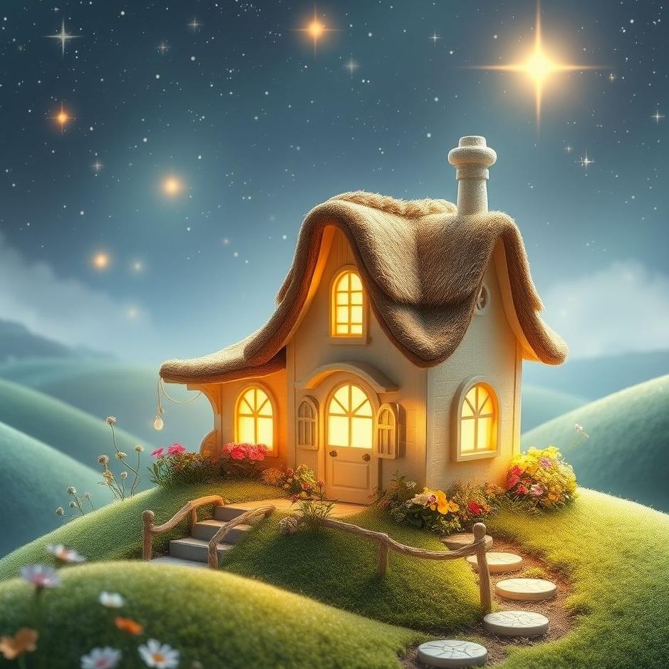 Dream : Small beautiful house in a dream