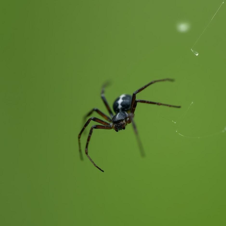 Dream : Small black spider in a dream