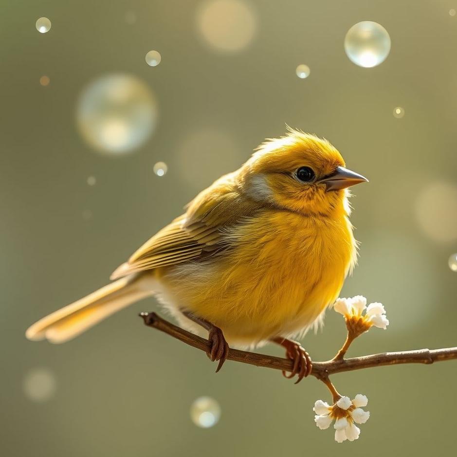Dream : Small canary in a dream