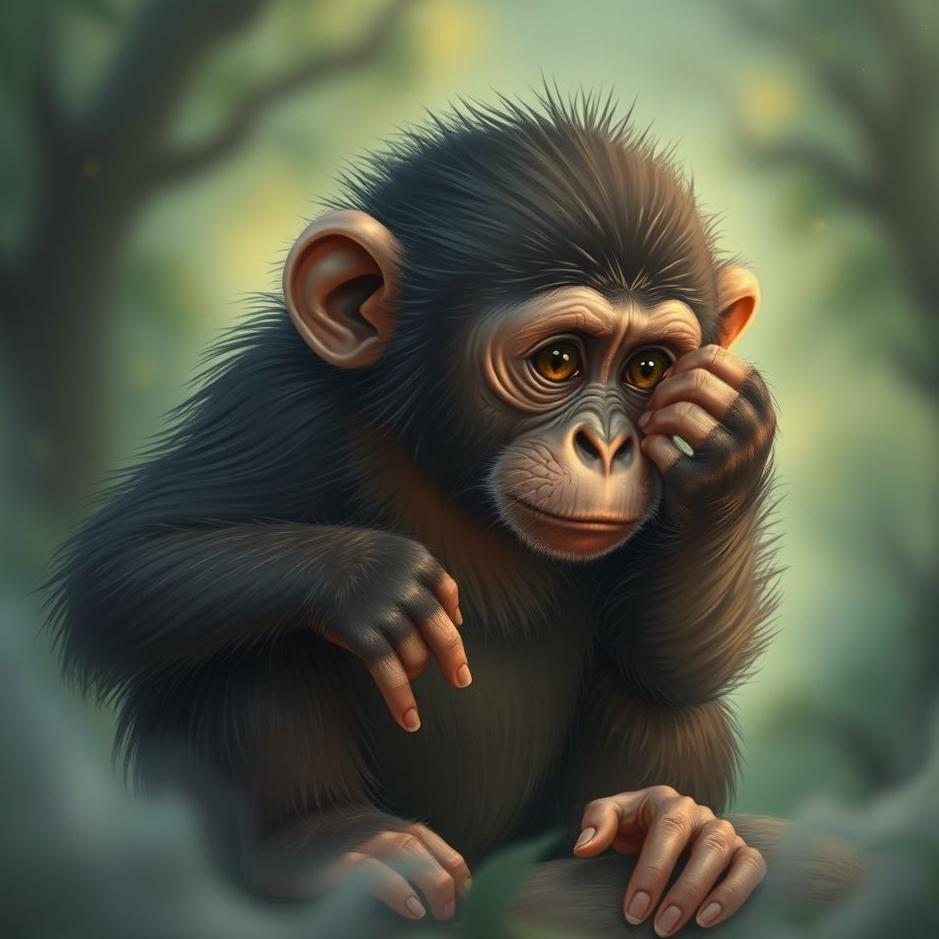 Dream : Small chimpanzee in a dream