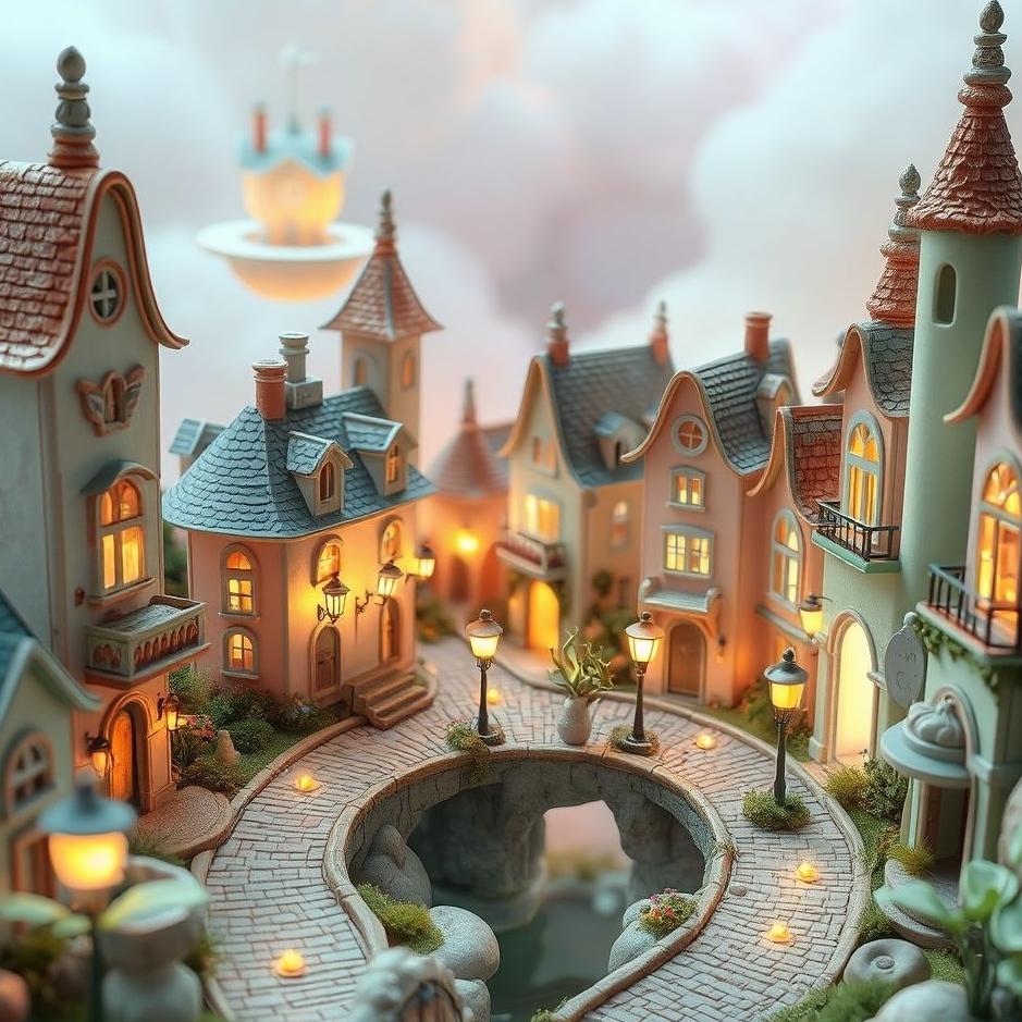 Dream : Small city in a dream