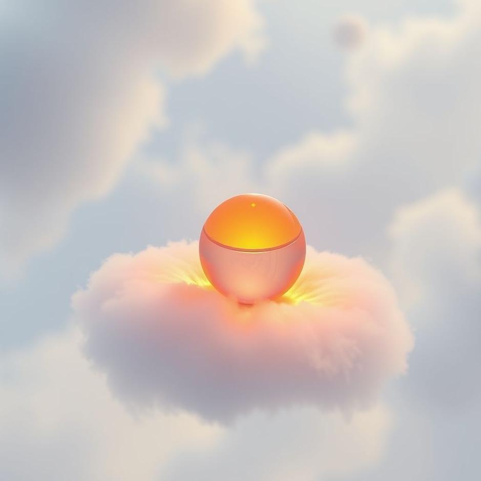 Dream : Small colored ball in a dream