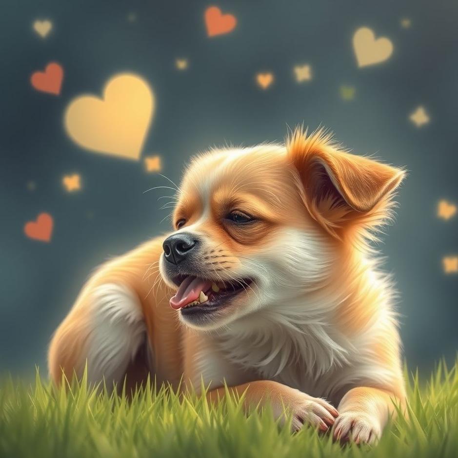 Dream : Small dog biting in a dream