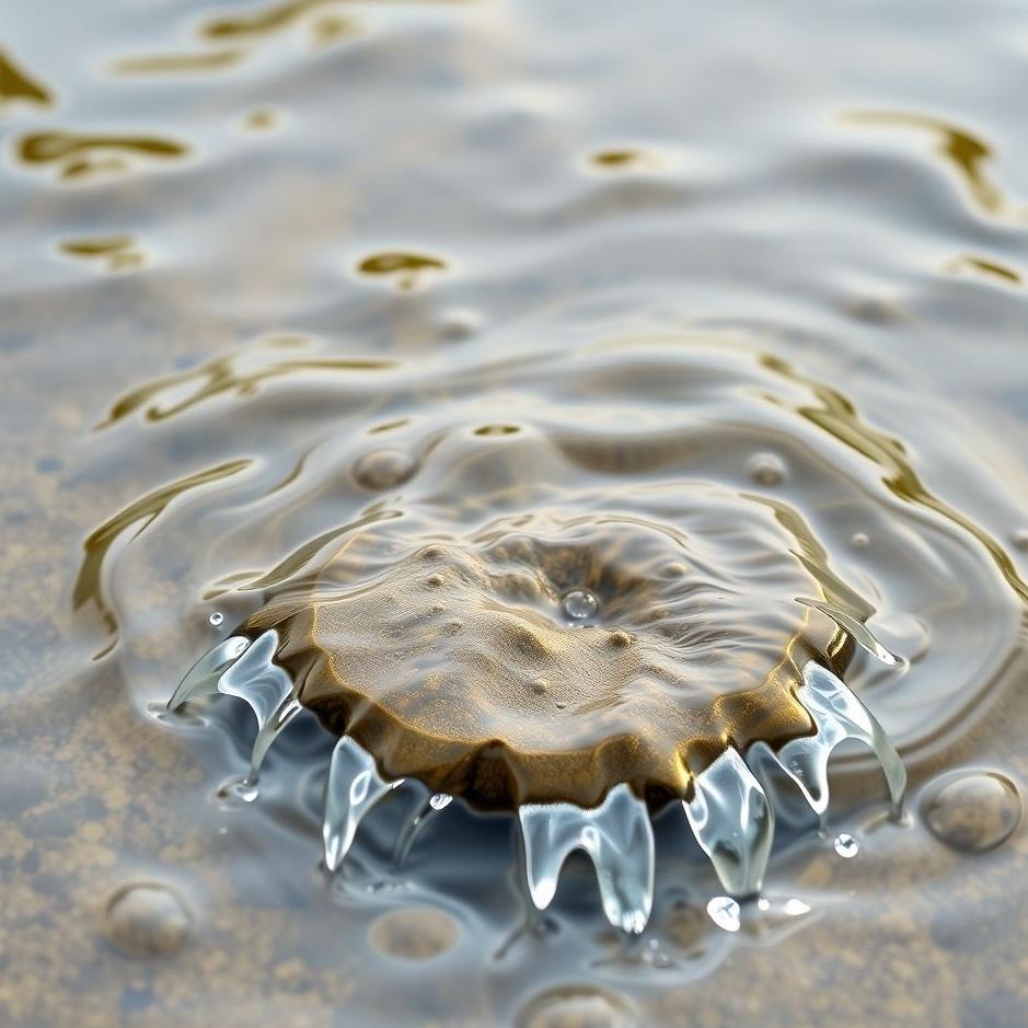 Dream : Small flowing water in a dream