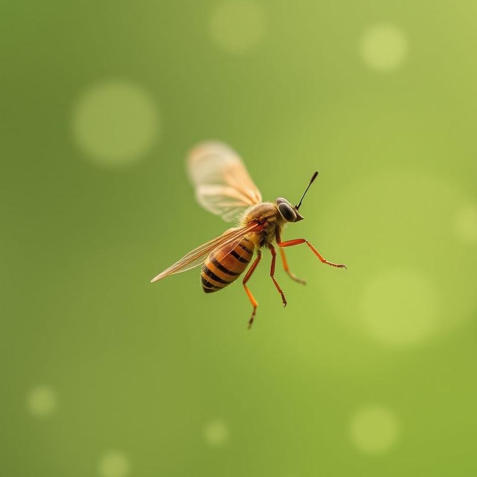 Dream : Small flying insect in a dream