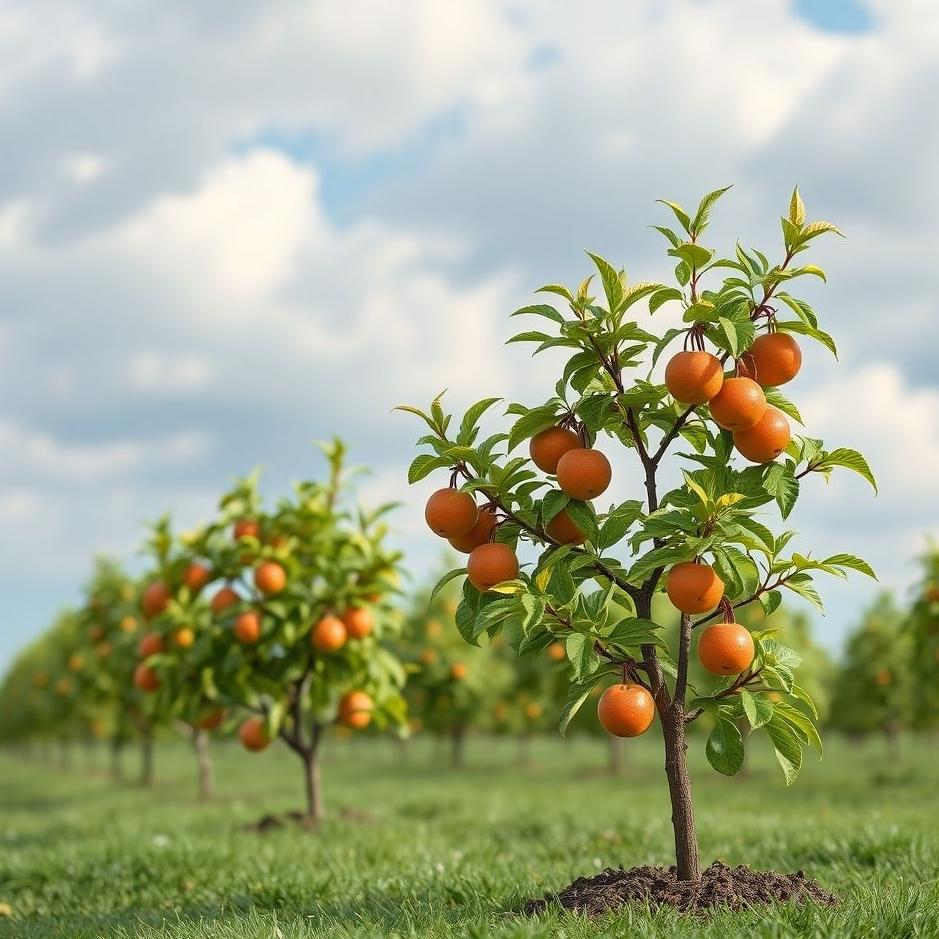 Dream : Small fruit trees in a dream