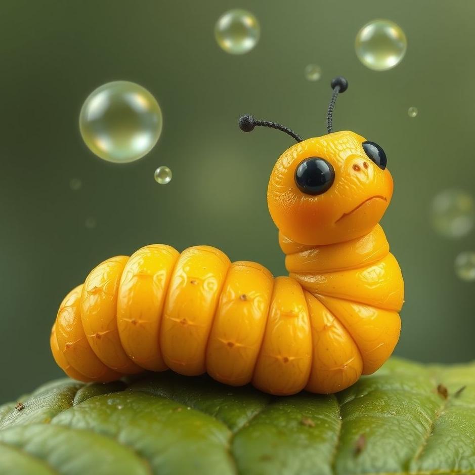 Dream : Small fruit worm in a dream