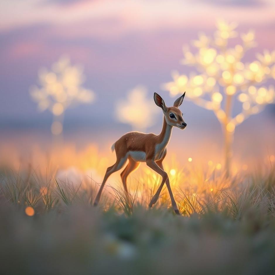 Dream : Small gazelle in a dream