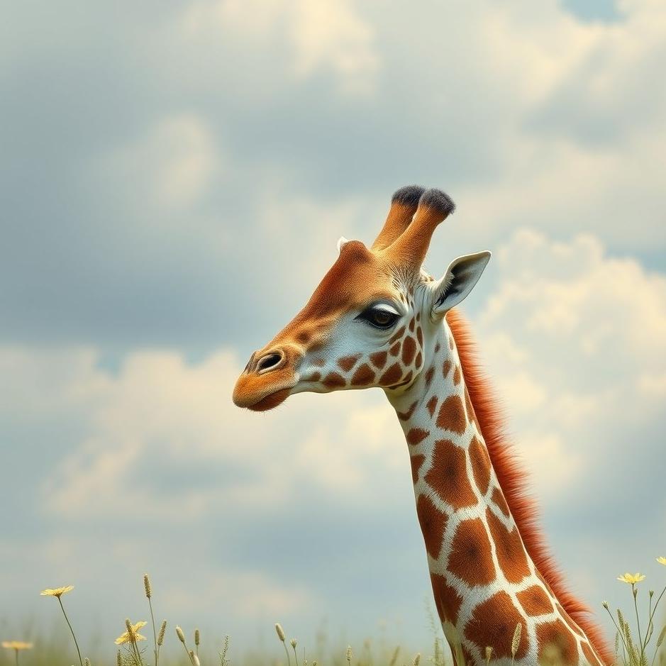 Dream : Small giraffe in a dream
