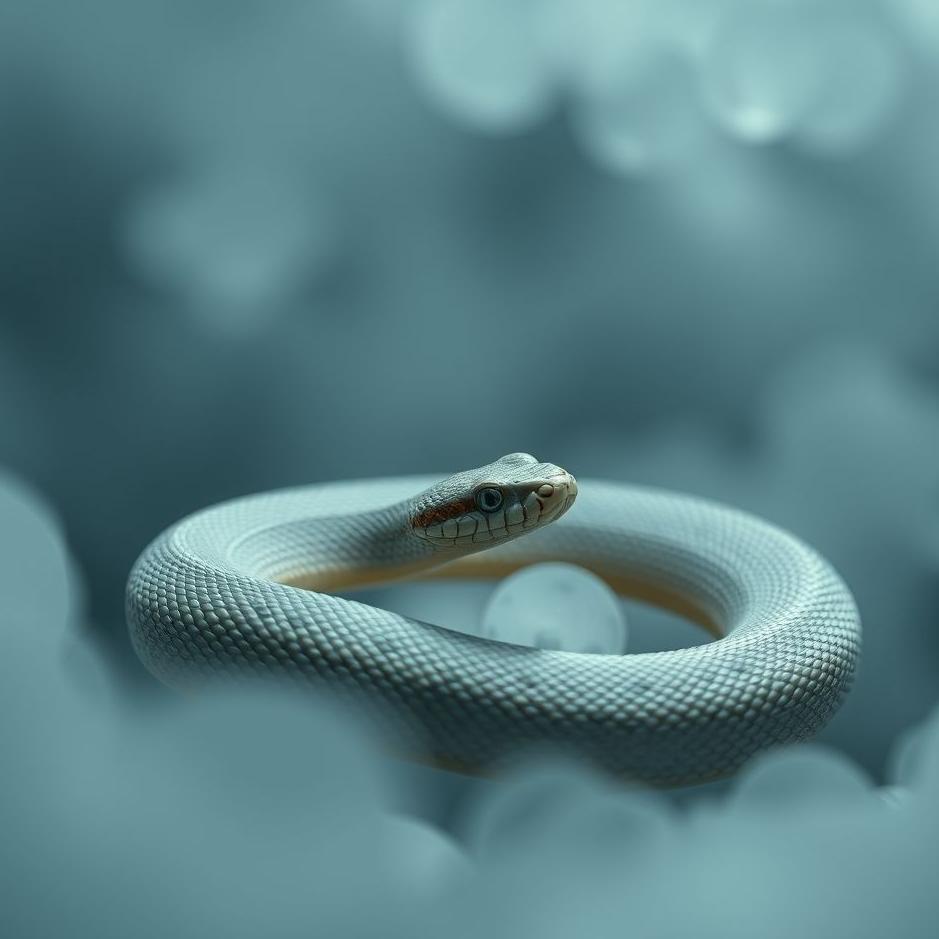 Dream : Small gray snake in a dream