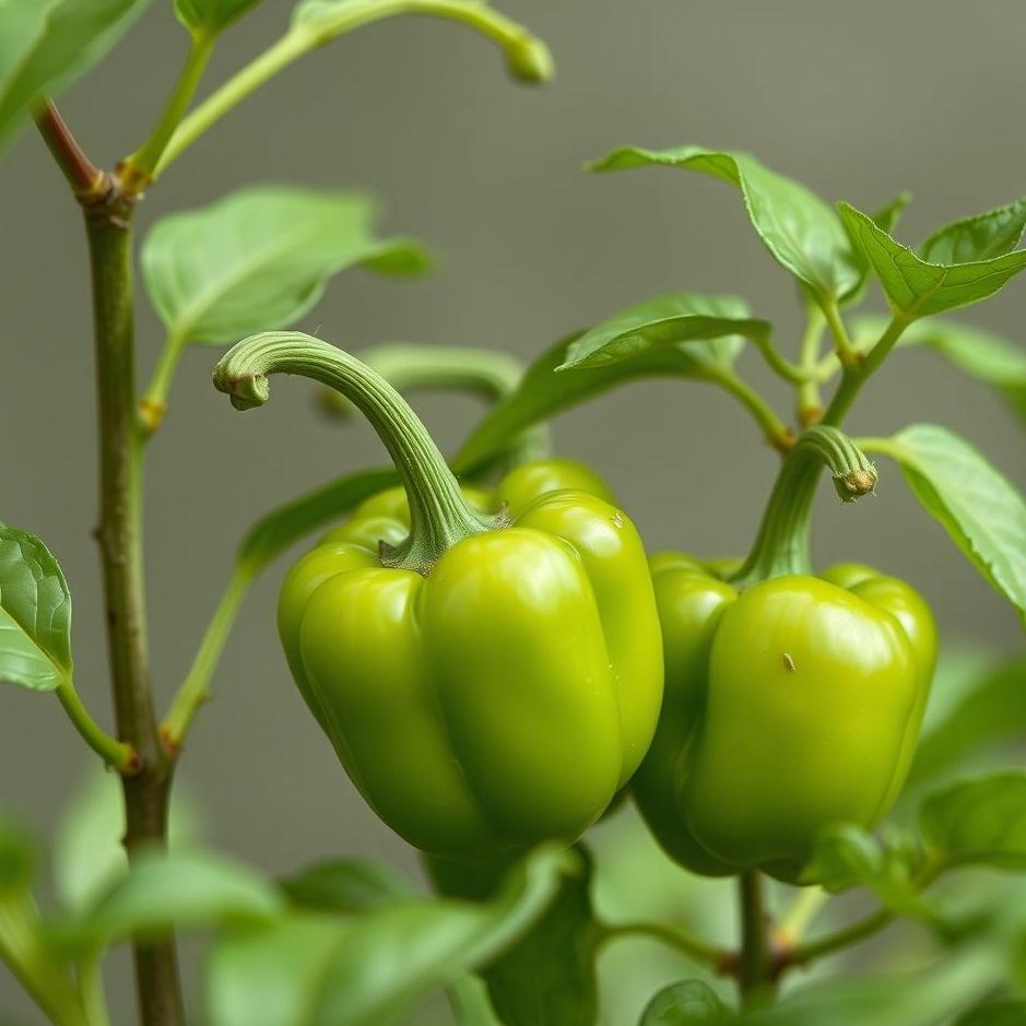 Dream : Small green peppers in a dream