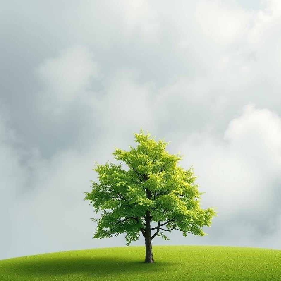 Dream : Small green tree in a dream