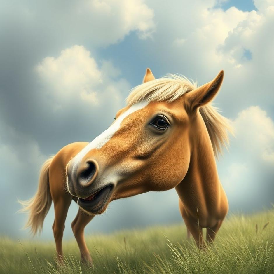 Dream : Small horse bite in a dream