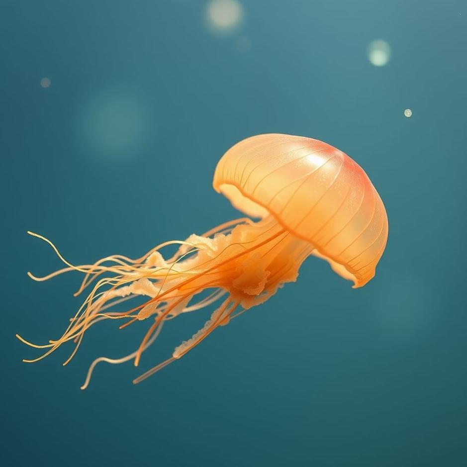 Dream : Small jellyfish in a dream