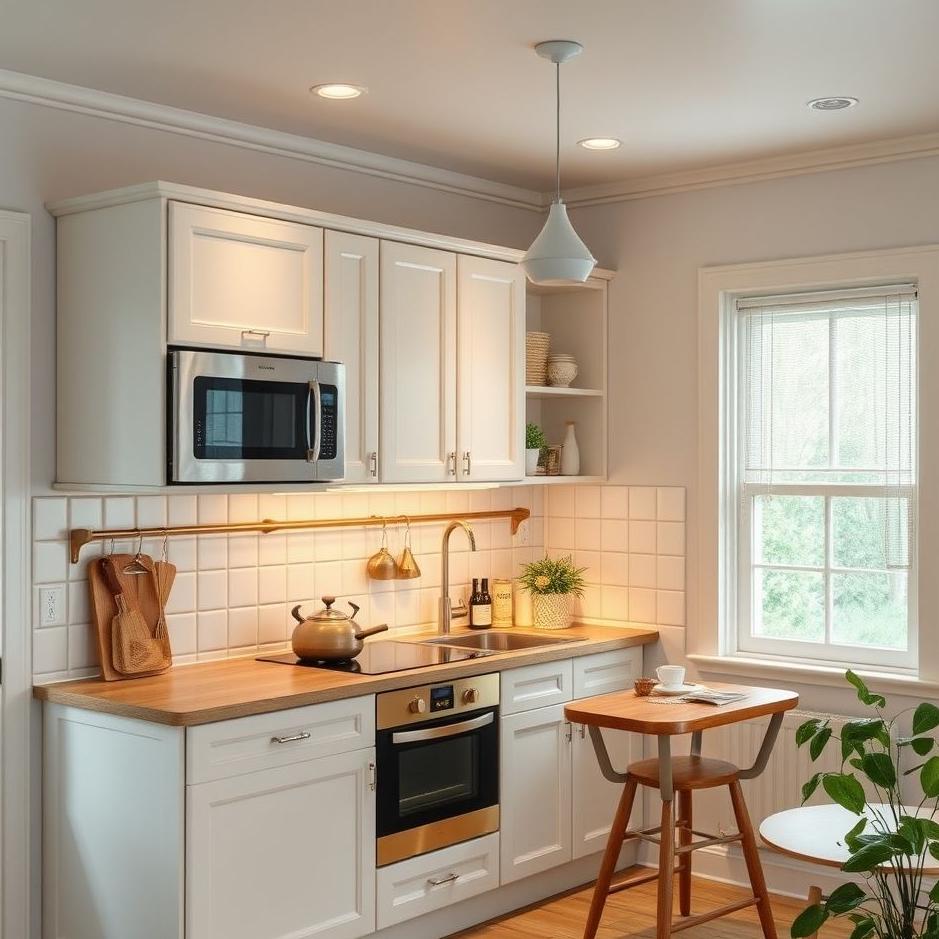 Dream : Small kitchen in a dream