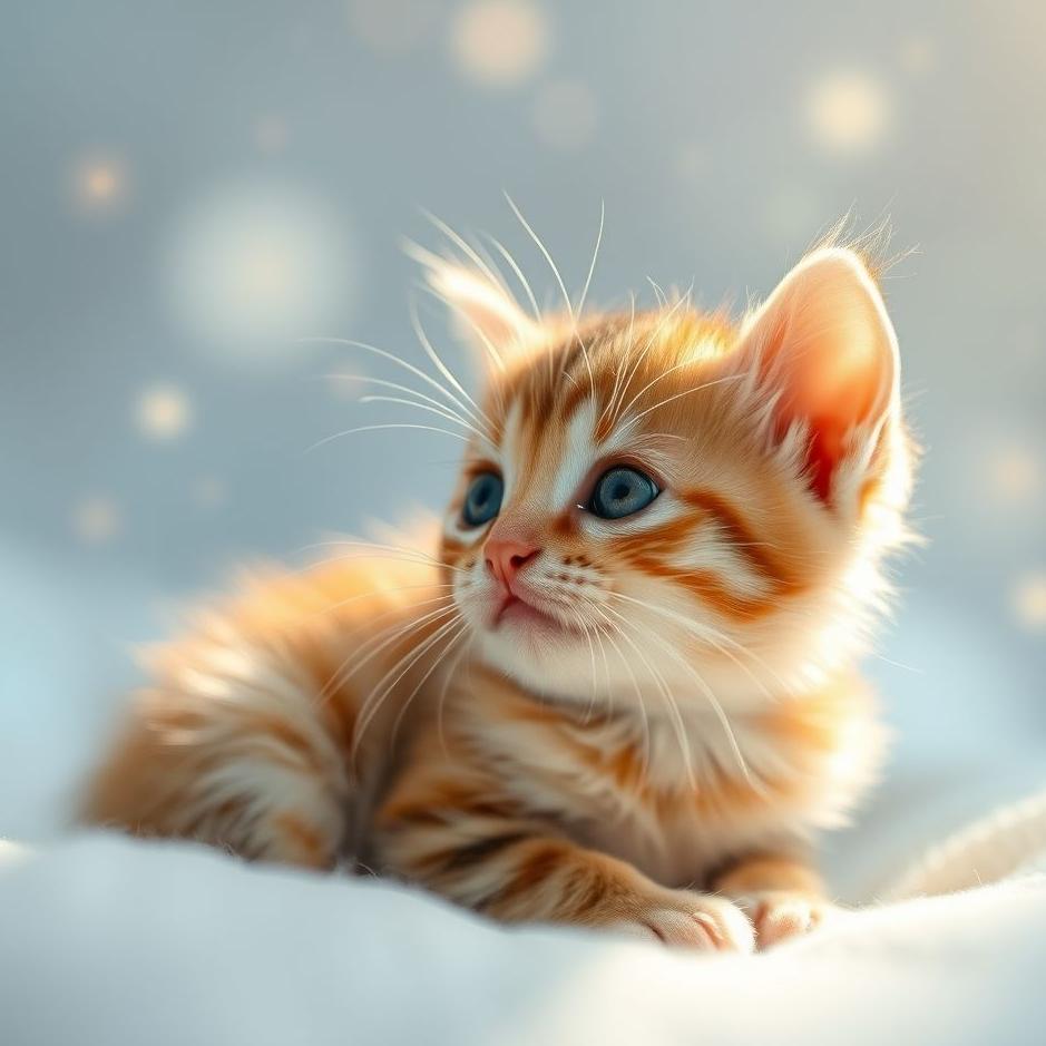 Dream : Small kitten in a dream