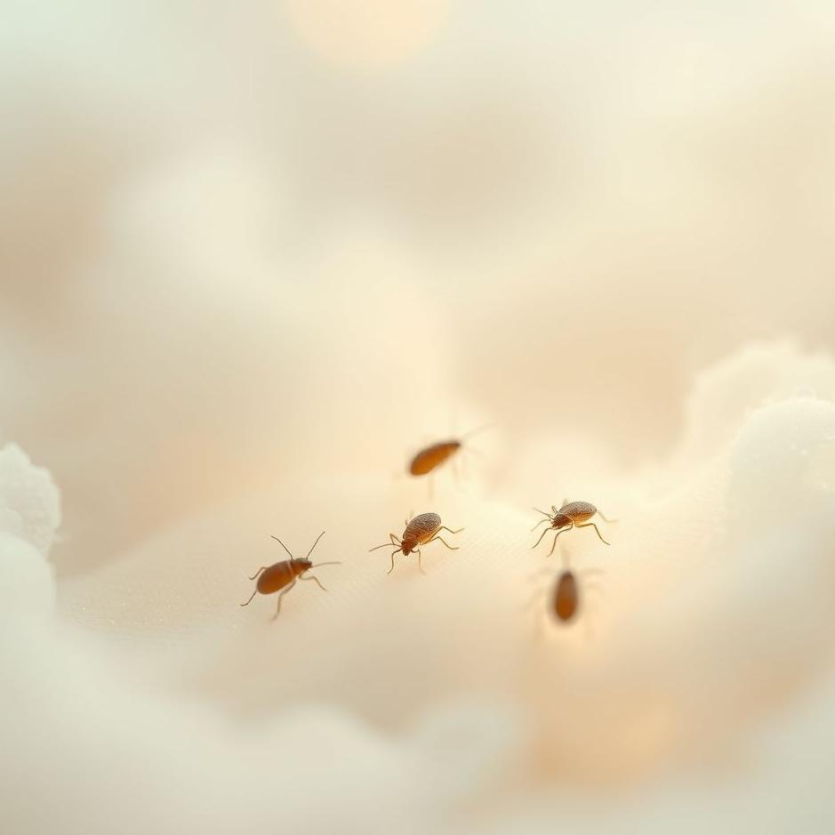 Dream : Small lice in a dream