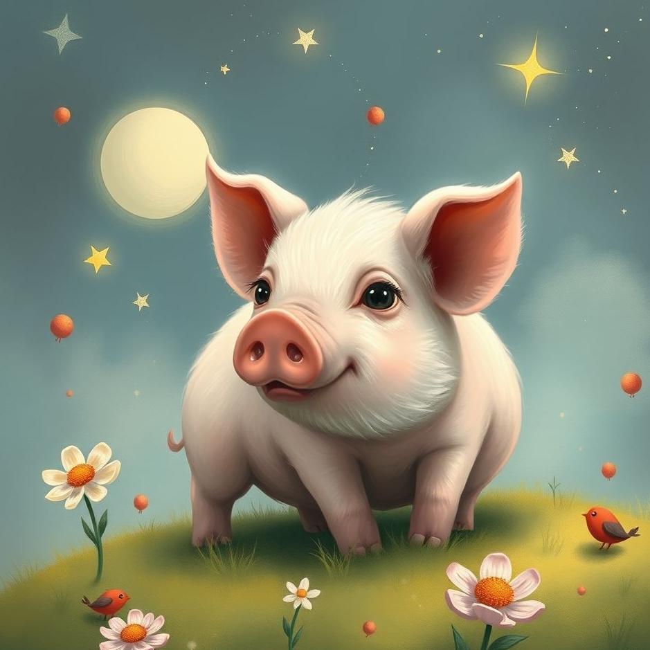Dream : Small little pig in a dream
