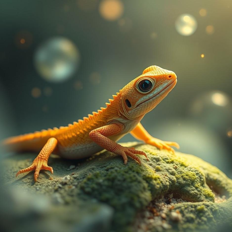 Dream : Small lizard in a dream