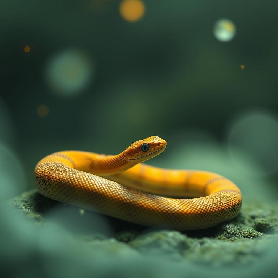 Dream : Small long snake in a dream