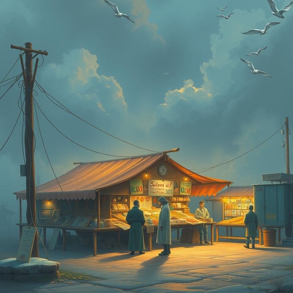 Dream : Small market in a dream