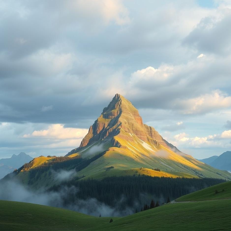 Dream : Small mountain in a dream