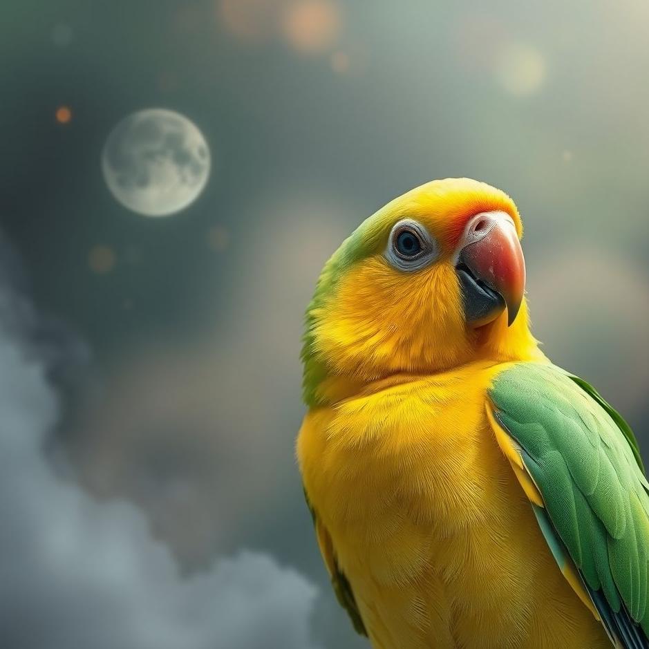 Dream : Small parrot in a dream