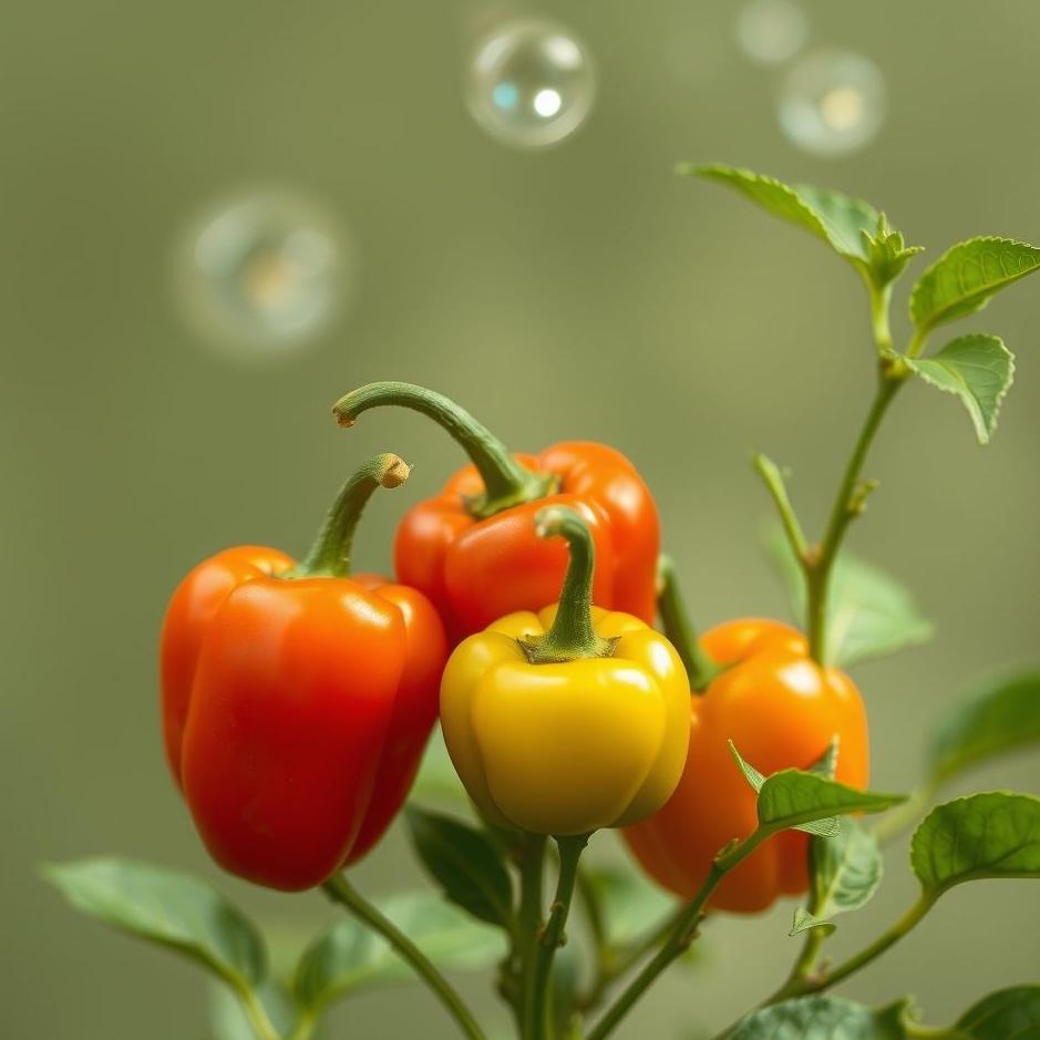 Dream : Small peppers in a dream