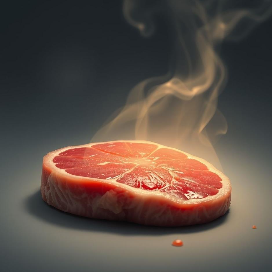 Dream : Small piece of meat in a dream
