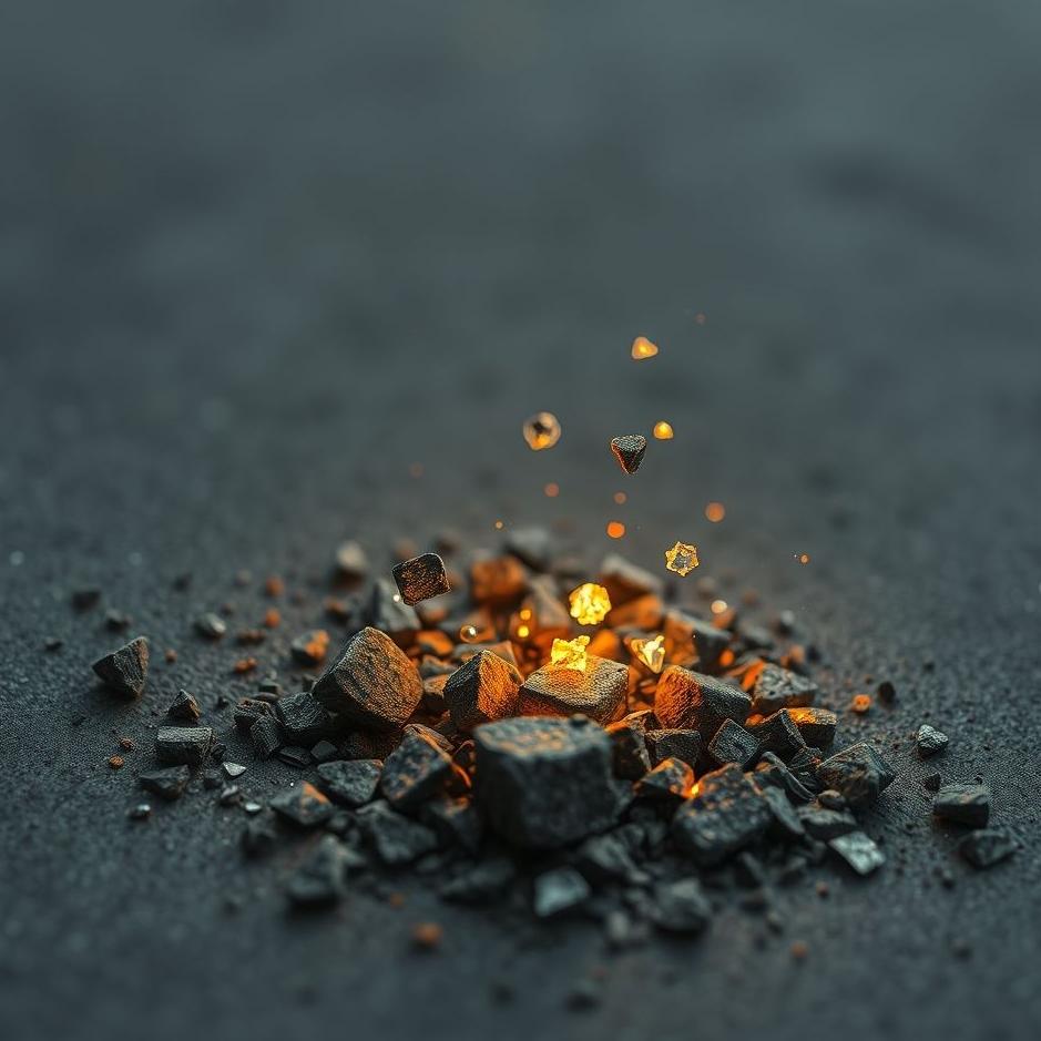 Dream : Small pieces of iron in a dream