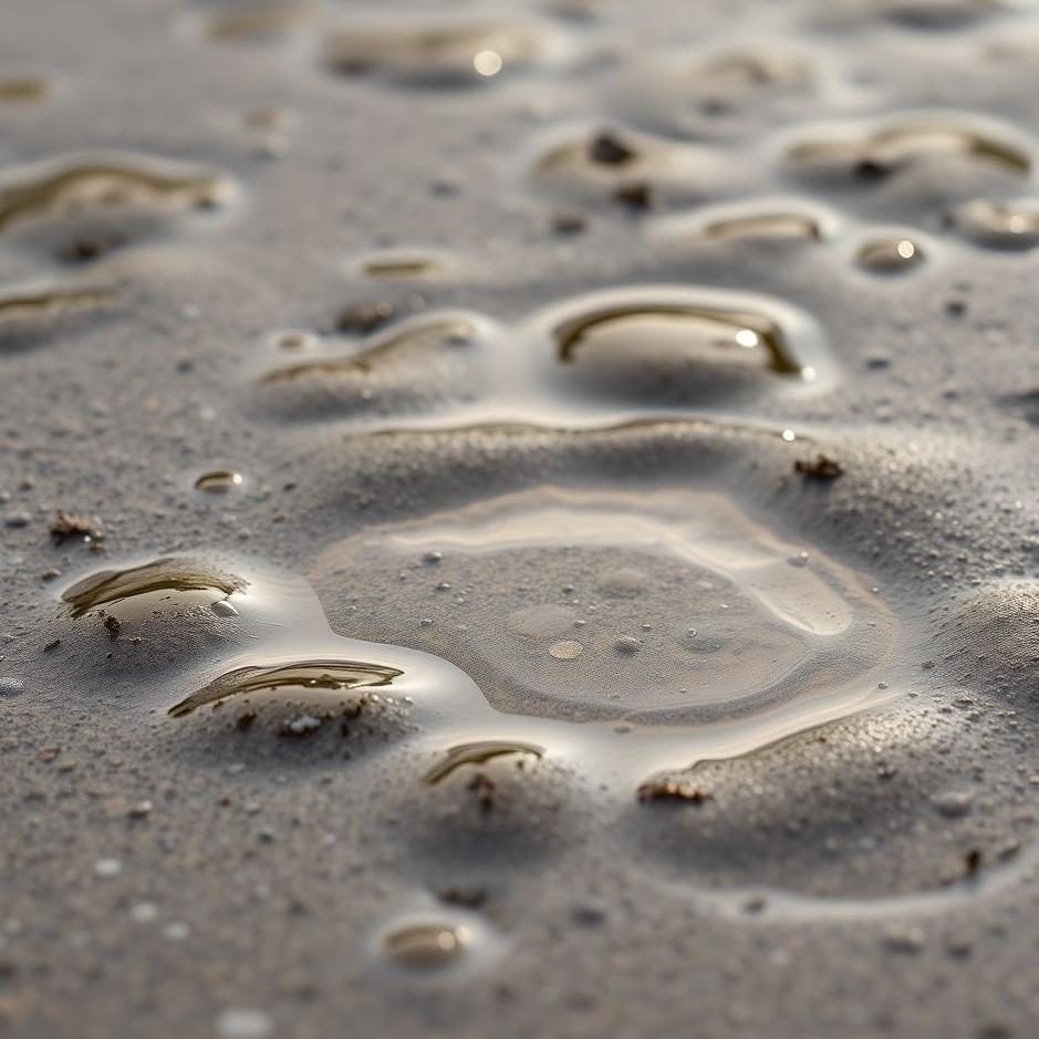 Dream : Small puddles in a dream