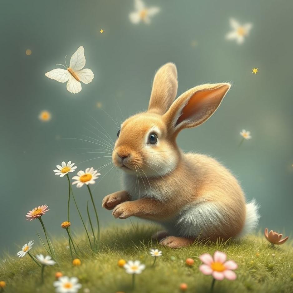 Dream : Small rabbit in a dream