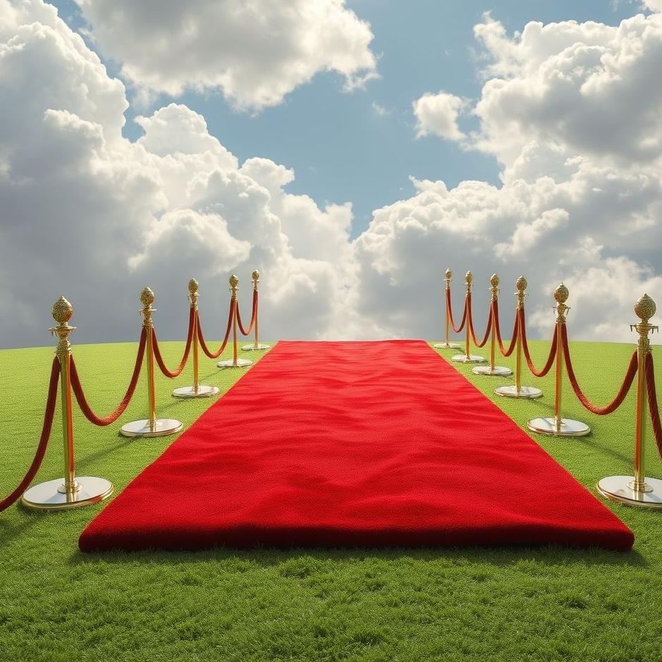 Dream : Small red carpet in a dream